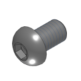 LBJB6 - Economy European standard round head bolts for aluminum alloy profile with 6mm slot width