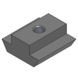 LNSN10-45 - 経済型欧州規格10mmアルミ合金四角型プロファイルナット