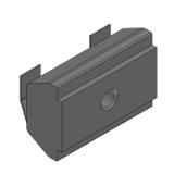 PACK-HNTAP6,PACK-SHNTAP6 - 6シリーズ(溝幅8mm)用 アルミフレーム用板バネ付き後入れナット(100個パック)