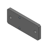 AHPTKH_HS5D - Plate for Switch Unit (Folding Door Units) - HS5D Series - Key Type -