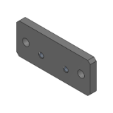 AHPTKH_HS5L - Plate for Switch Unit (Folding Door Units) - HS5L Series - Key Type -