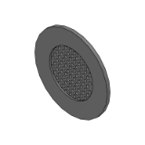 SH-PMCUF, SHD-PMCUF - クリーン洗浄品 パンチングメタル - フレーム付円形タイプ -