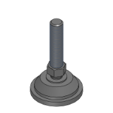 C-LEMNTN - C-VALUE Adjuster pad - Nylon - - Rotary Type