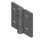 C-HHSZB - Economy Stainless Butt Hinges