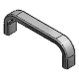 C-UABS - C-VALUE Oval Pull Handles - Stainless Type