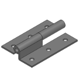 SH-HHSPDL, SH-HHSPDR - Precision Cleaning Detachable Hinges with Steps
