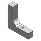 RBPDS, RBPDB, RBPDM, RBPDA, RBPDW, RBPDF - Gussets - Counterbore Hole Position Configurable Type