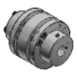 CPSWMK, CPSHMK - Couplings - High Rigidity Disk Type (Outer Dia. 65) - For Servo Motors - One Side Clamping Keyless, One Side Key Groove