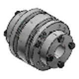 CPSWN87 - Couplings - High Rigidity Double Disk Type (Outer Dia. 87) - For Servo Motors - Both Sides Clamping Keyless