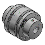 CPSWWK, CPSHWK - Couplings - High Rigidity Disk Type (Outer Dia. 65) - For Servo Motors - Both Sides Key Grooves