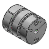 SCPW - Couplings - High Rigidity Disk Clamping Type - For Servo Motors - Double Disks Type