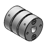 SCXWK - Couplings - High Positioning Accuary Clamping Type/For Servo Motors - Double Disk Type Keywayed Bore