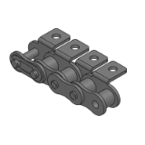 CHEL, CHET - Small Conveyor Chains - With Attachments