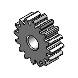 SL-GEAHBS0.8,SH-GEAHBS0.8,SHD-GEAHBS0.8,SH-GEABS0.8,SHD-GEABS0.8 - (クリーン洗浄品) 平歯車 モジュール0.8 軸穴加工タイプ