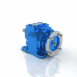 H - In-line helical gear reducer cast iron series with input sleeve