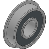 Radial Ball Bearings with stop ring