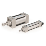 ISO/VDMA Series Double Rod Cylinder - ISO/VDMA Series Double Rod Cylinder - ISO/VDMA Series Metric Standard Interchangeable Cylinder