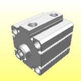 Serie P1Q Kompaktcylindergemaess ISO 15524 - 12-100mm