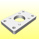 NZK 32-100 C/D - End- and bottom-flange mounting