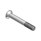 EVS-1 Level flaring head screw with enclosed metric thread