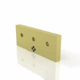 PBG302 b - Self-lubricating bronze sliding strips for movements lock
