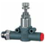 Pressure regulators, pipe (input) - thread (output)