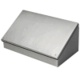Hinged Screw Cover Consolet - 304 Stainless Steel - Consolet Enclosure