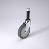 390 SR-GK - Swivel castor with total and directional lock