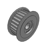 LA8M - Idler Pulley with Teeth-8M Type
