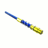 BE25S Series - BE25S Series - Bull's Eye® Rugged Solid FEP Dielectric, 25 AWG Microwave Cable Assembly