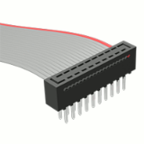 HCMD Series - HCMD Series - .100" Double Row, IDC Ribbon Cable Assembly, Terminal