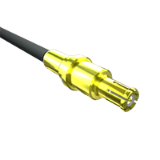 MMCXV-CA Series - MMCXV-CA Series - 50 ohm MMCX High Vibration Jack or Plug, Cable Termination