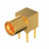 SMPM-RA-TH Series - SMPM-RA-TH Series - 50 Ohm SMPM Plugs to 65 GHz, Right-Angle