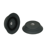Flat Suction Cups SHF - Spare Parts for SHFN - SHF 70 NK-45 M10x1.25-IG E MOS