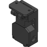 AZ 16zi with connector plug and with coded straight actuator with ball latch AZ 16zi-B1-2053