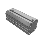 25A-C55/CD55 - ISO規格(21287)準拠 薄形シリンダ/複動・片ロッド/二次電池対応シリーズ