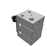 CUK_S/CDUK_S - 自由安装型气缸:杆不回转型 单作用:弹簧压回/弹簧压出