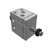 CUW/CDUW - Free Mount Cylinder:Double Acting,Double Rod