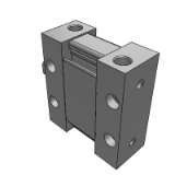 25A-MU - Plate Cylinder:Double Acting,Single Rod/Series Compatible With Secondary Batteries