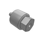 25A-JB - Floating Joint: For Compact Cylinders/Series Compatible With Secondary Batteries