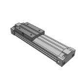 25A-MY3A_B - Mechanically Jointed Rodless Cylinder/Basic Type/Series Compatible With Secondary Batteries