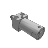 CG1KR-Z/CDG1KR-Z - Air Cylinder/Direct Mount Type: Non-rotating