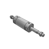 CG1KW-Z/CDG1KW-Z - Air Cylinder/Non-rotating: Double Acting Double Rod