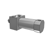 CM2R-Z 10/11/21/22 - Air Cylinder/Direct Mount: Double Acting Single Rod Clean Series