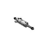 NCGW/NCDGW - Air Cylinder/Standard Type Double Acting, Double Rod