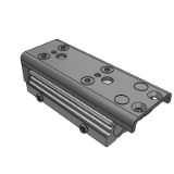 25A-MXQ_A - エアスライドテーブル/両側配管タイプ/二次電池対応シリーズ