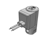 25A-JSX - Direct Operated 2-Port Solenoid Valve/Stainless Steel/Series Compatible With Secondary Batteries