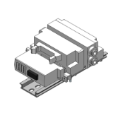 SS5J1-60S6B BASE - Plug-in Connector Type:EX510 Gateway System Serial Transmission System