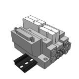 SS5V1-F_16 - Cassette Base: D-sub Connector