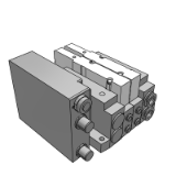 SS5V2-EX260 - Tie-rod Base: EX260 Integrated-type (For I/O)Serial Transmission System